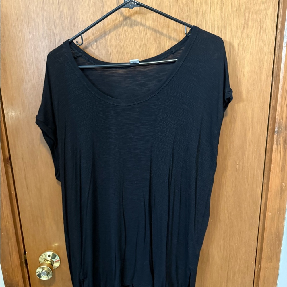 Old Navy Black Short Sleeve Women's Tee
